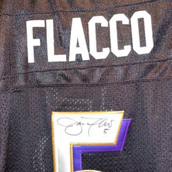 Joe Flacco Signed Ravens Jersey 