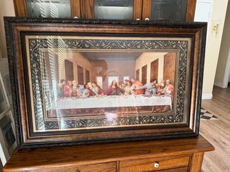 The Last Supper Framed Print