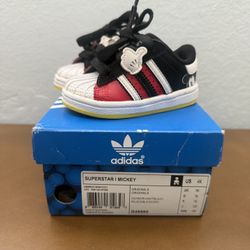 Adidas Superstar Mickey Baby Shoes (Size 4K)- NEW