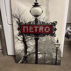 Canvas Wall Decor 20x 26”