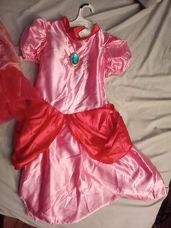 Super Mario bros princess peach Halloween costume for girls