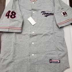 TOMMY HILFIGER vintage baseball Jersey 