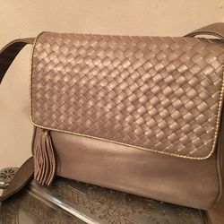 Leather Crossbody Handbag