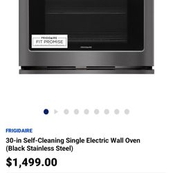 Frigidaire In Wall Oven