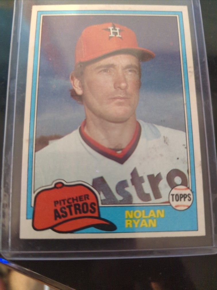 1981 Nolan Ryan Baseball Card