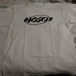 Camisa Hosoi Skateboard Talla "XL" Color Blanco