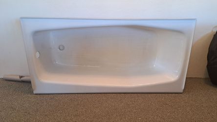Kohler cast iron tub. Never used.