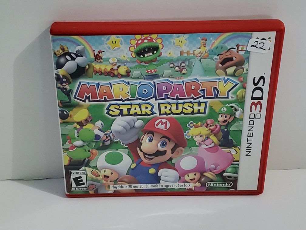 Nintendo 3ds Mario Party Star Rush