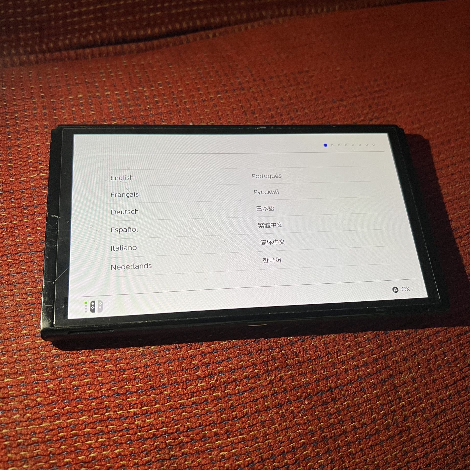 Nintendo switch Oled Tablet Used