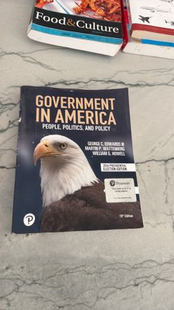 Government in America people, politics, and policy 19th edition