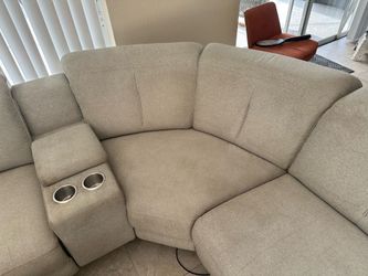 Cavani 5 Pc Dual Power Reclining Sectional