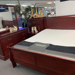 Brand new complete bedroom set- 0 interest finance available- FREE mattress with purchase. 