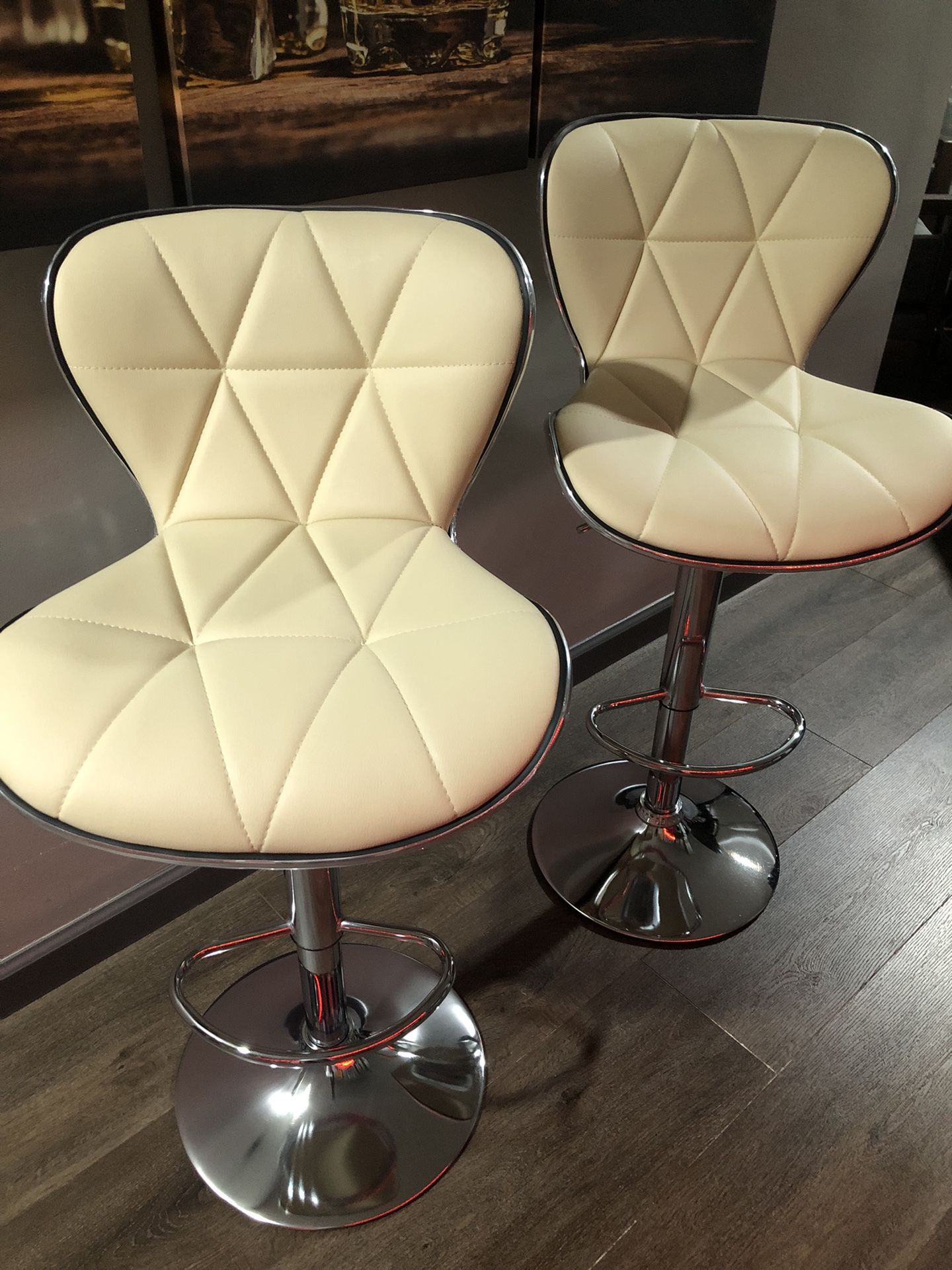Leopard Adjustable Barstools