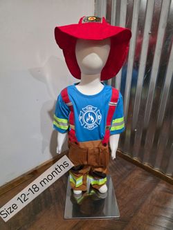 New Mini Firefighter Costume