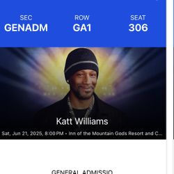 Cat William Tickets 