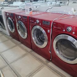 LG Frontload Washer & GAS Dryer
