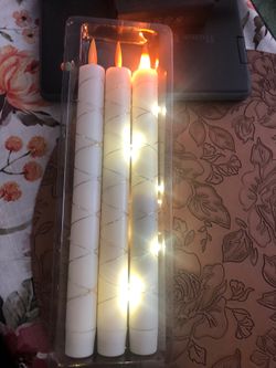LED Candles light flickering