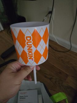 Dunkin tee cup