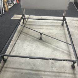 Full Size Upholstered Bed Frame and bed frame