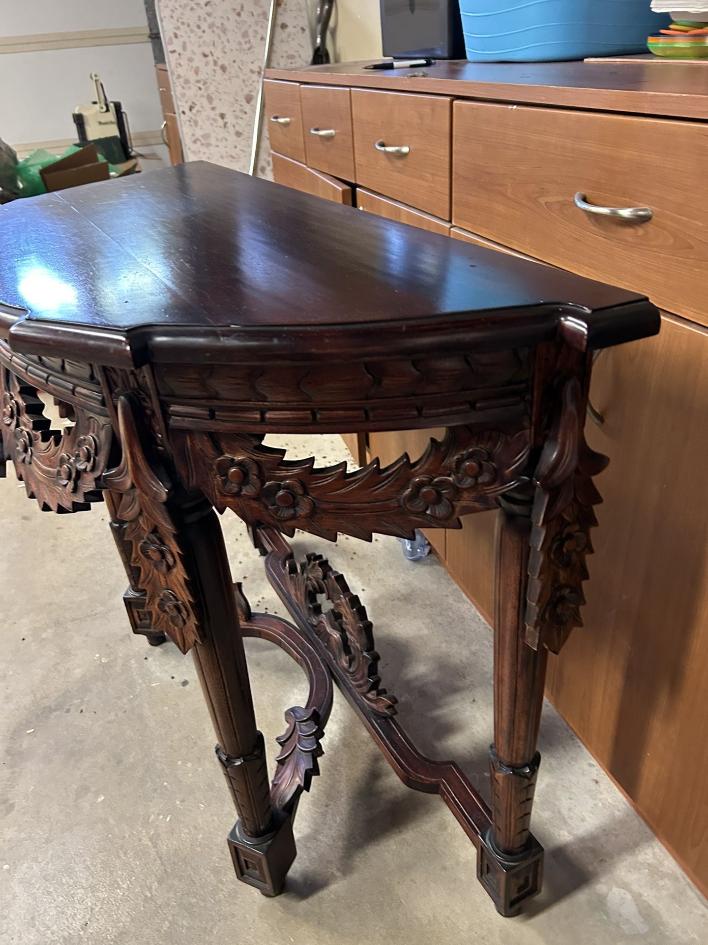 Wood Side Table