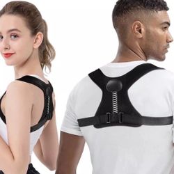 Posture Corrector Adjustable Back Brace Shoulder Support Clavicle Belt Men Women