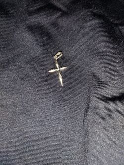 Tiny Sterling Silver Cross Pendant