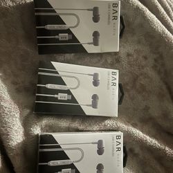 3 USB C Bar Audio Earbuds 