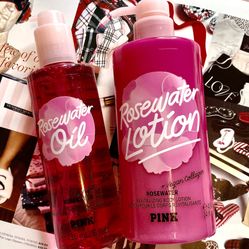 PINK Rosewater Set