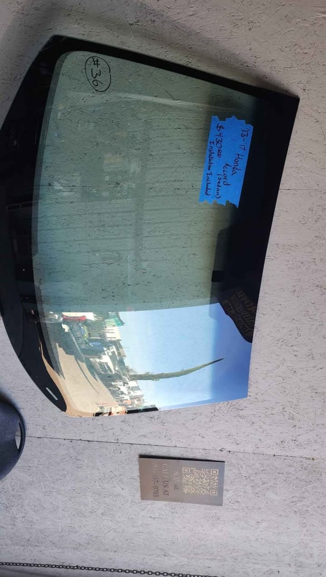 '13-'17 Honda Accord Sedan windshield