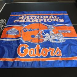 University Of Florida Gators 2006 NCAA National Champions Flag