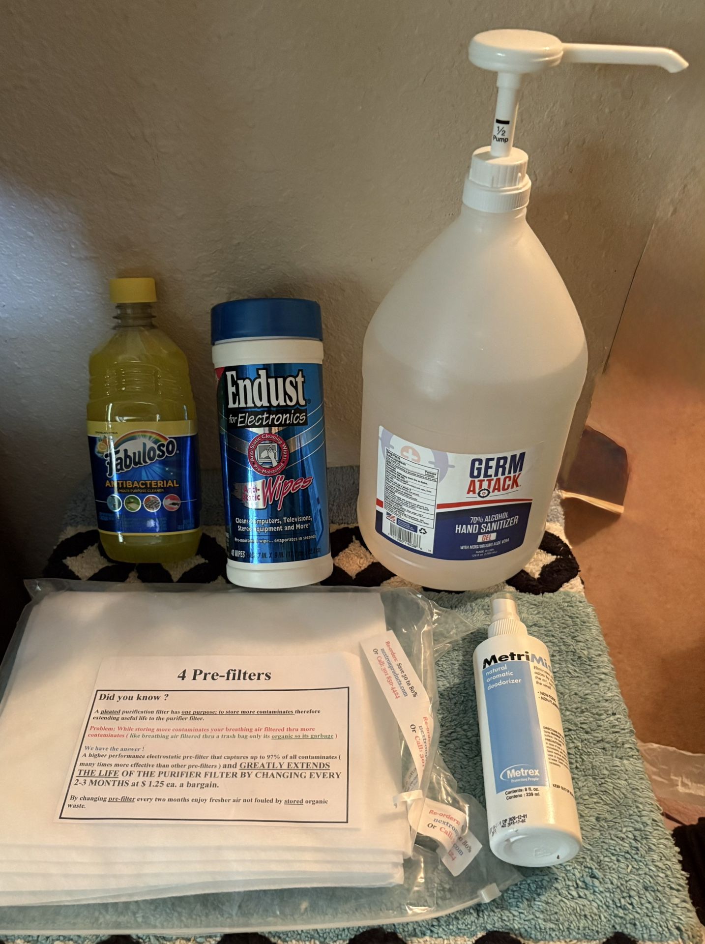 Cleaning Supplies Sanitizers