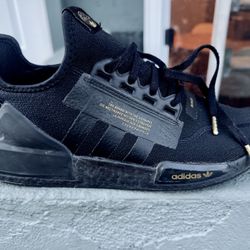 Adidas NMD Size 11 Black And Gold 