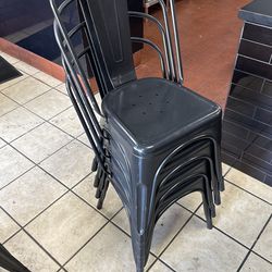 Metal Restaurant Chairs