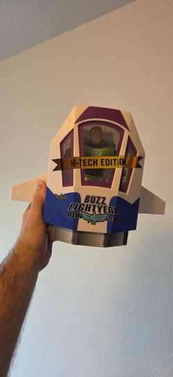 Buzz lightyear high tech popcorn bucket toy story 5 amc exclusive