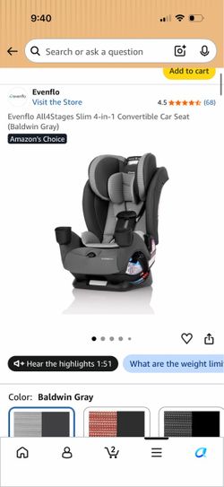 Used car seat