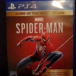 Spiderman PS4 Video Game