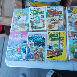 Old Walt Disney Uncle Scrooge Comics