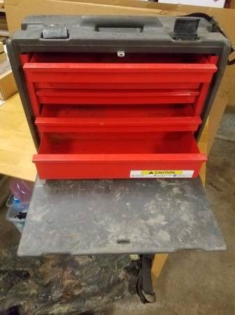 RARE - Snap-On Portable Polymer Tool Chest w/ 5 Steel Drawers!