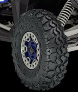 Canam bead locks  with tires
