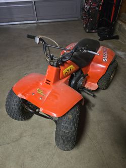 Vintage Suzuki QuadRunner 50 (LT50) Kids ATV