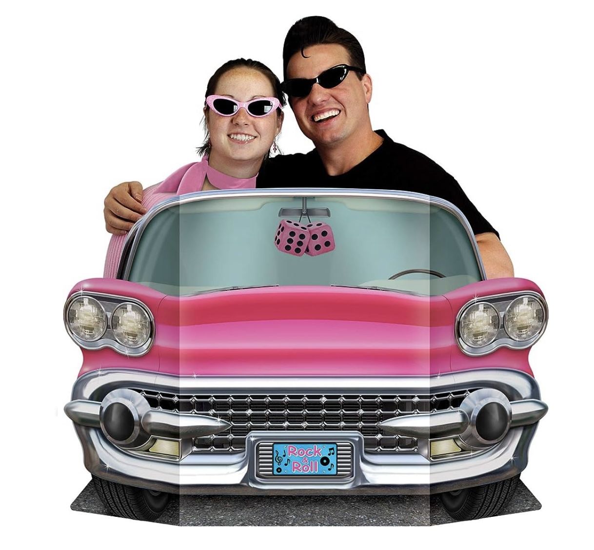 Pink Convertible Photo Prop Party