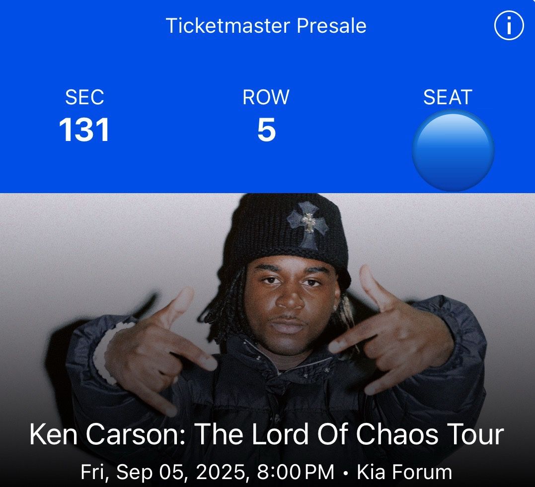 Ken Carson Concert Tickets
