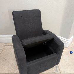 Folding Kids Sofa Chair - Toddler Chair Black