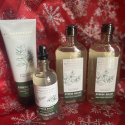 Bath and Bodyworks aromatherapy eucalyptus and spearmint