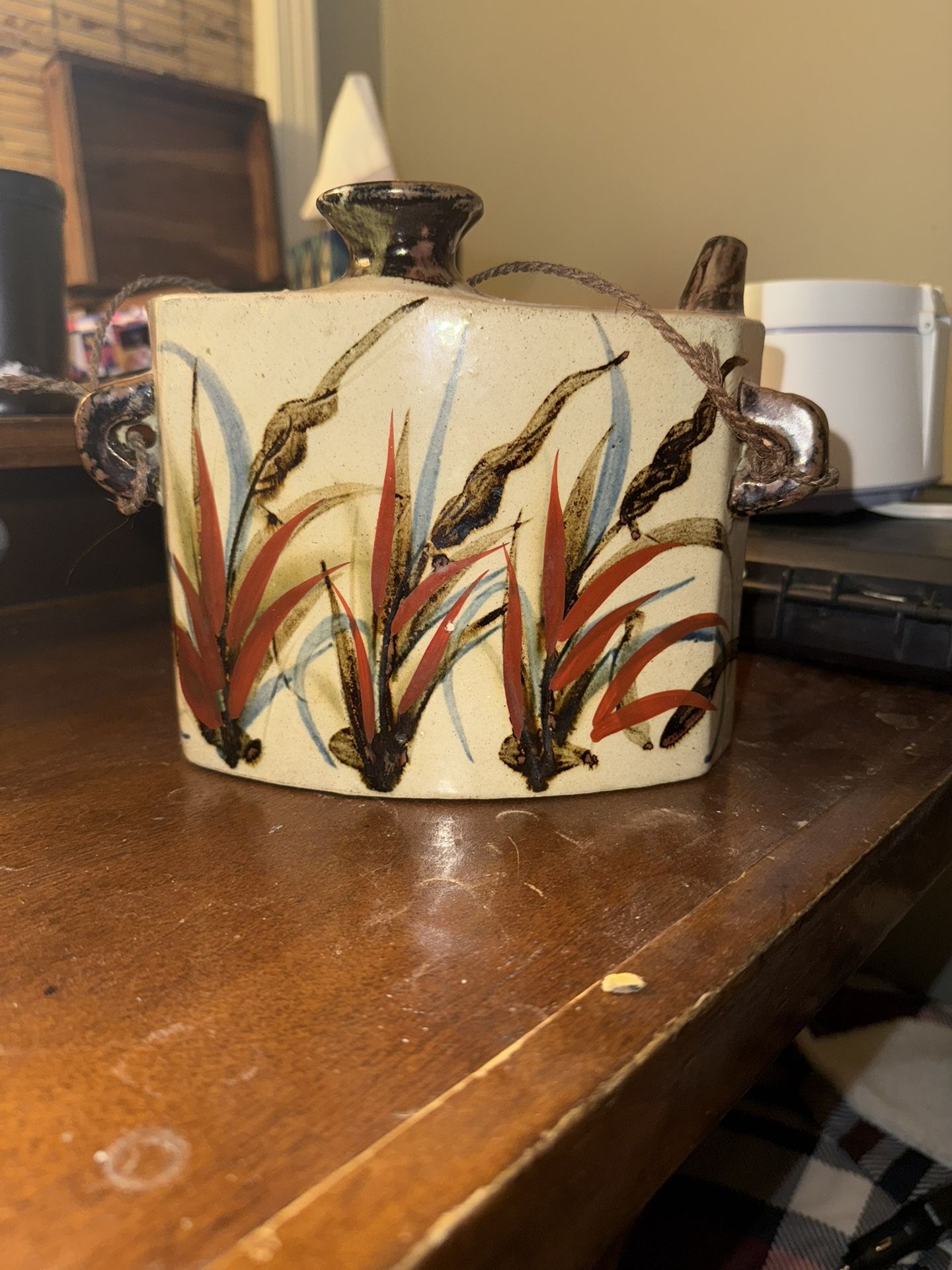 Vintage Ceramic Hipflask