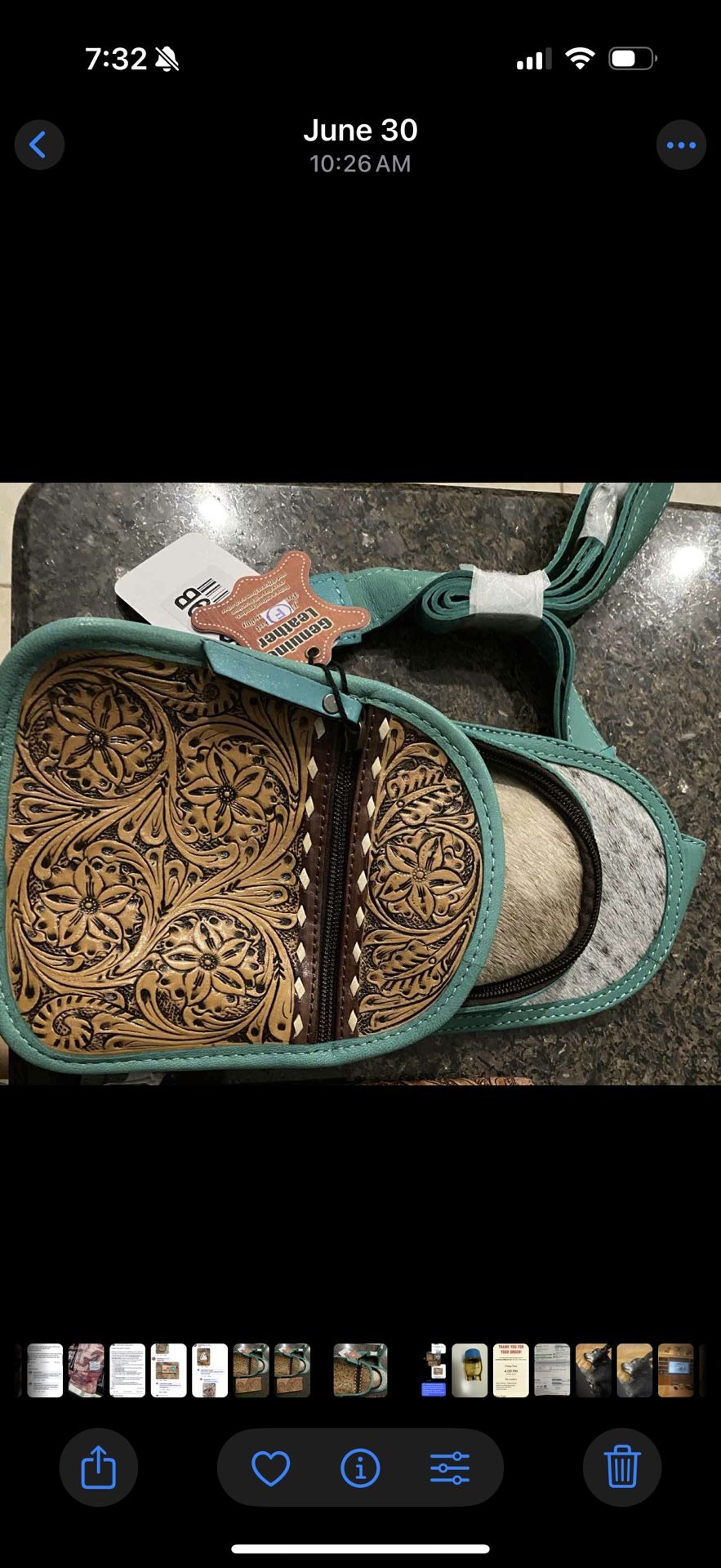 Western Sling Purse
