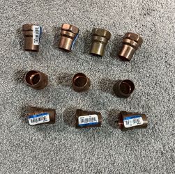 (10 PK) NIBCO 3/4" C603, WROT COPPER PRESSURE FEMALE ADAPTER C X FIPT