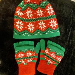 Beanie and Glove Set 