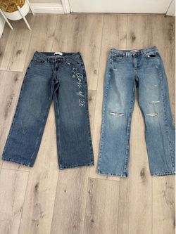 Hollister and Garage Jeans size 10