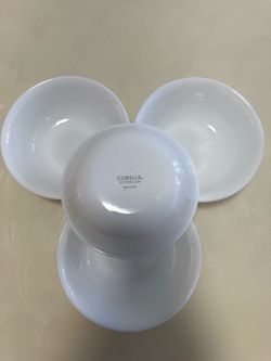 Corelle Vitrelle White Bowls Set of 4
